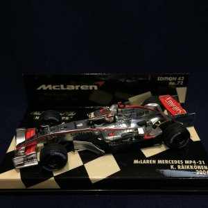 画像: セカンドハンド品●PMA1/43 McLAREN MERCEDES MP4-21 (K.ライコネン)#3