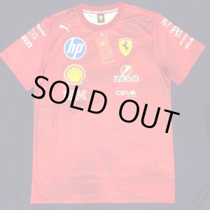 画像: スクーデリア フェラーリ SF チーム ラスベガスGP 限定 Tシャツ 2025　（XLサイズ）