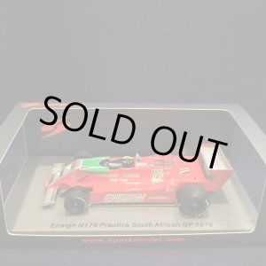 画像: セカンドハンド品●SPARK 1/43 ENSING N179 PRACTICE SOUTH AFRICAN GP 1979 (D.DALY) #22