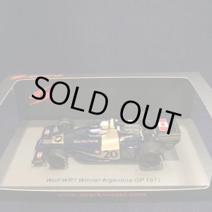 画像: セカンドハンド品●SPARK 1/43 WOLF WR1 WINNER ARGENTINA GP 1977 (J.シェクター)#20