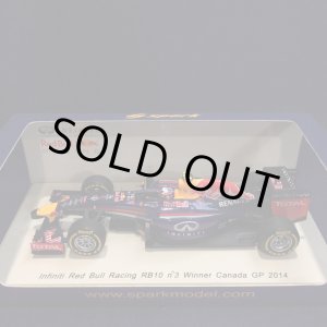画像: セカンドハンド品●SPARK 1/43 RED BULL RB10 WINNER CANADA GP 2014 (D.リカルド）#3