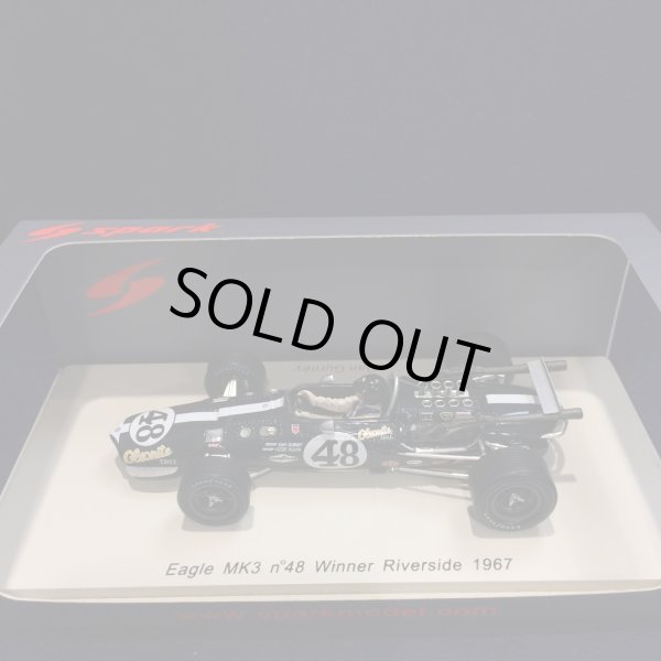 画像1: セカンドハンド品●SPARK 1/43 EAGLE MK3 WINNER RIVERSIDE GP 1967 (D.GURNEY) #48