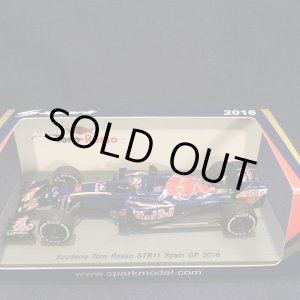 画像: セカンドハンド品●SPARK 1/43 SCUDERIA TORO ROSSO STR11 SPAIN GP 2016 （D.クビアト）#26