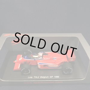 画像: セカンドハンド品●SPARK 1/43 LOLA THL2 BELGIUM GP 1986 (A.ジョーンズ)#15