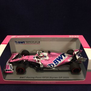 画像: セカンドハンド品●SPARK 1/43 BWT RACING POINT RP20 STYRIAN GP 2020 (S.ペレス)#11