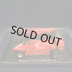 画像: セカンドハンド品●SPARK 1/43 ALFA ROMEO 179 CANADIAN GP 1979 (V.BRAMBILLA) #36
