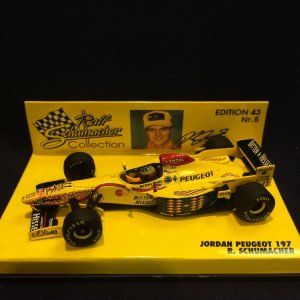 画像: セカンドハンド品●PMA1/43 JORDAN PEUGEOT 197 (R.シューマッハ)#11