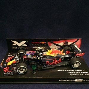 画像: セカンドハンド品●MVショップ別注●PMA1/43 RED BULL RB16B WINNER DUTCH GP 2021 (M.フェルスタッペン)#33