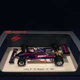 画像: セカンドハンド品●SPARK 1/43 LOTUS 81 3rd BELGIUM GP 1981 (N.マンセル）#12 