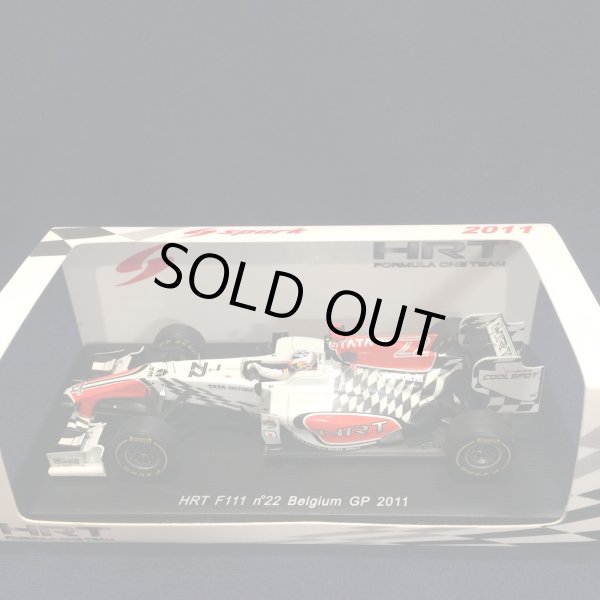 画像1: セカンドハンド品●SPARK 1/43 HRT F111 BELGIUM GP 2011 (D．リカルド）#22 