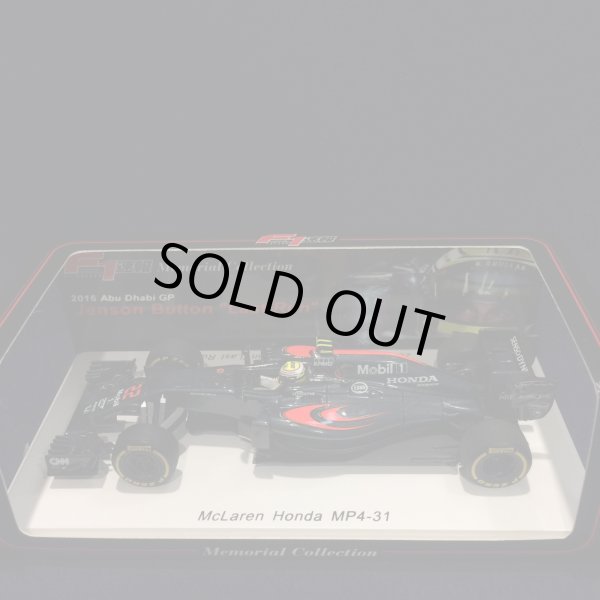 画像1: セカンドハンド品●F1速報別注●SPARK 1/43 McLAREN HONDA MP4-31 ABU DHABI GP 2016 （J.バトン）#22