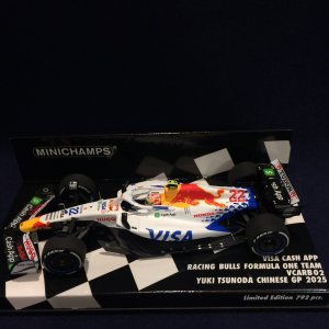 画像: 新品正規入荷品●PMA 1/43 VISA CASH APP RACING BULLS F1 VCARB 02 CHINESE GP 2025 (角田裕毅) #22