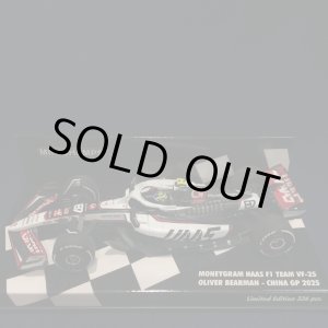 画像: 新品正規入荷品●PMA 1/43 MONEYGRAM HAAS F1 VF-25 CHINA GP 2025 (O.ベアマン)#87