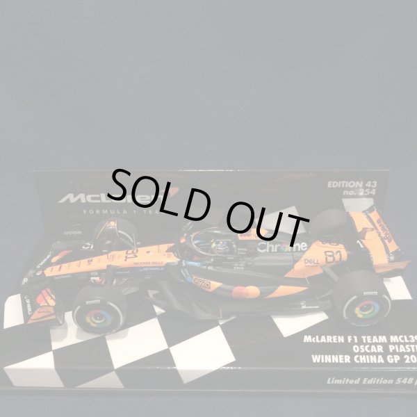 画像1: 新品正規入荷品●PMA1/43 McLAREN MERCEDES MCL39 WINNER CHINA GP 2025 (O.ピアストリ）#81