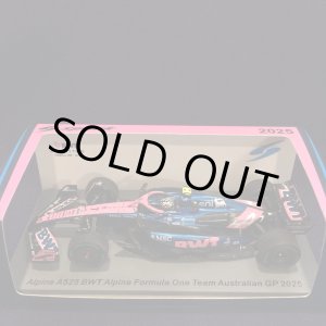 画像: 新品正規入荷品●SPARK 1/43 BWT ALPINE A525 AUSTRALIAN GP 2025 (J.ドゥーハン）#7