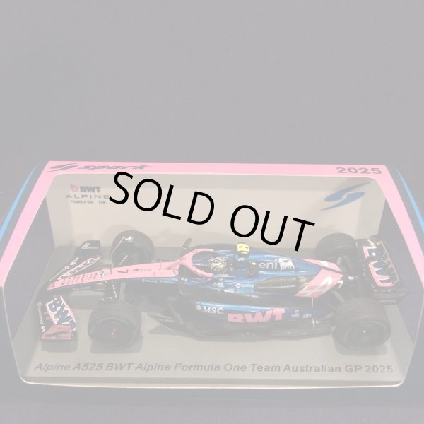 画像1: 新品正規入荷品●SPARK 1/43 BWT ALPINE A525 AUSTRALIAN GP 2025 (J.ドゥーハン）#7