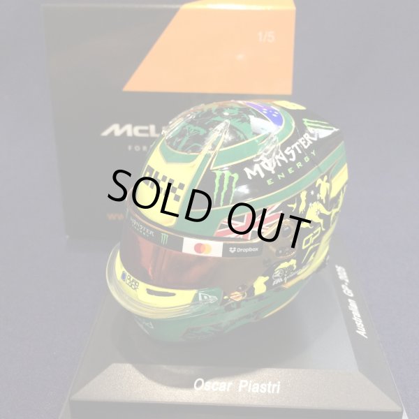 画像1: 新品正規入荷品●SPARK1/5 McLAREN F1 AUSTRALIAN GP 2025 (O.ピアストリ）ミニヘルメット