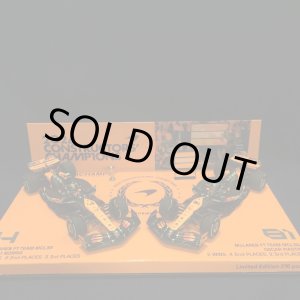 画像: 新品正規入荷品●PMA 1/43 McLAREN MCL38 CONSTRUCTORS CHAMPION 2024 SET (L.ノリス・O.ピアストリ）