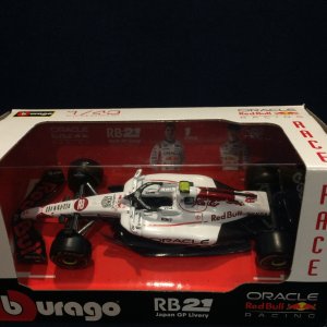 画像: 新品正規入荷品●burago1/43 RED BULL RB21 JAPANESE GP (角田裕毅）#22 