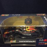 画像: 新品正規入荷品●burago1/43 RED BULL RB21 (M.フェルスタッペン）#1※アクリルケース＆ドライバーフィギュア付