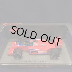画像: セカンドハンド品●SPARK 1/43 LOLA THL2 US GP 1986 (E.チーバー）#16