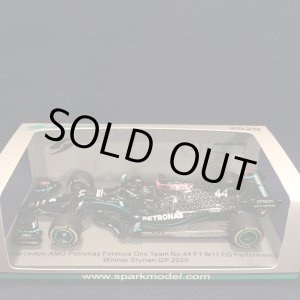 画像: セカンドハンド品●SPARK1/43 MERCEDES-AMG PETRONAS W11 WINNER STYRIAN GP 2020 (L.ハミルトン）#44