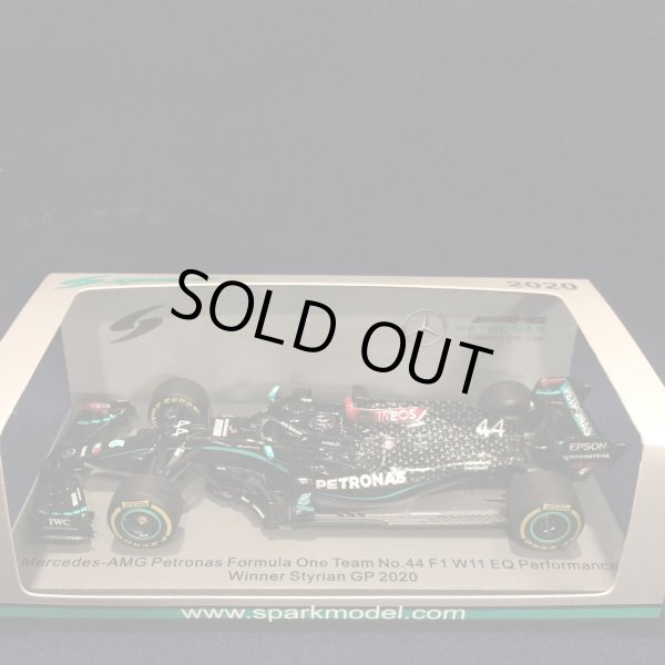 画像1: セカンドハンド品●SPARK1/43 MERCEDES-AMG PETRONAS W11 WINNER STYRIAN GP 2020 (L.ハミルトン）#44