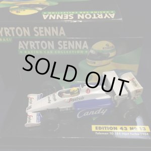 画像: セカンドハンド品●PMA1/43 セナコレNo13 TOLEMAN HART TG184 (A.セナ）1984 #19