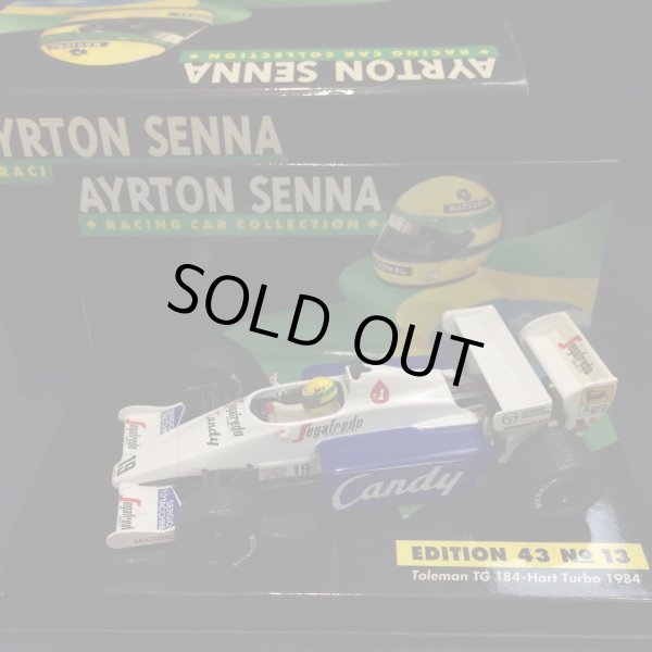 画像1: セカンドハンド品●PMA1/43 セナコレNo13 TOLEMAN HART TG184 (A.セナ）1984 #19