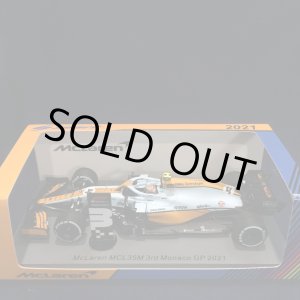 画像: セカンドハンド品●SPARK 1/43 McLAREN MCL35M 3rd PLACE MONACO GP 2021 (L.ノリス）#4　