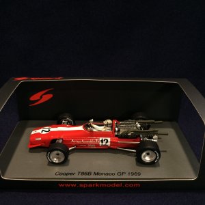 画像: 新品正規入荷品●SPARK 1/43 COOPER T86B MONACO GP 1969 (V.ELFORD) #12