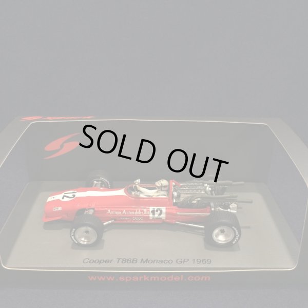画像1: 新品正規入荷品●SPARK 1/43 COOPER T86B MONACO GP 1969 (V.ELFORD) #12