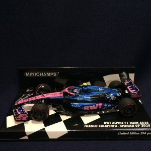画像: 新品正規入荷品●PMA 1/43 BWT ALPINE A525 SPANISH GP 2025 (F.コラピント）#43