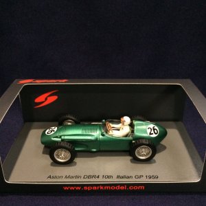 画像: 新品正規入荷品●SPARK 1/43 ASTON MARTIN DBR4 10th ITALIAN GP 1959 (C.SHELBY) #26