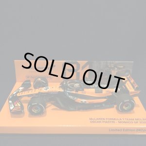 画像: 新品正規入荷品●PMA 1/43 McLAREN F1 MCL39 MONACO GP 2025 (O.ピアストリ）#81