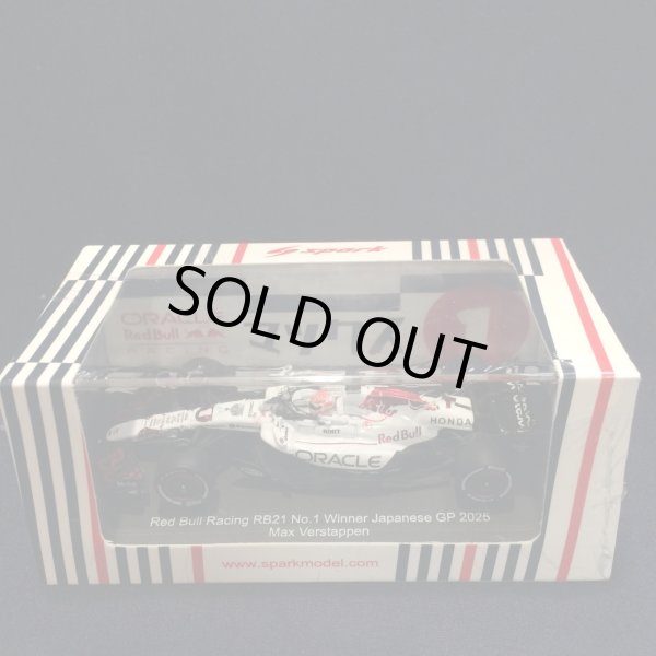 画像1: 新品正規入荷品●SPARK 1/64 ORACLE RED BULL HONDA RB21 WINNER JAPANESE GP 2025 (M.フェルスタッペン）#1
