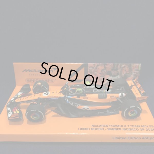 画像1: 新品正規入荷品●PMA 1/43 McLAREN F1 MCL39 WINNER MONACO GP 2025 (L.ノリス）#4