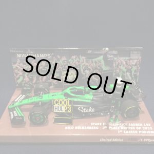 画像: 新品正規入荷品●PMA 1/43 STAKE KICK SAUBER C45 3rd PLACE BRITISH GP 2025 1st CAREER PODIUM (N.ヒュルケンベルグ）#27