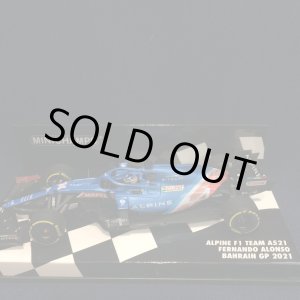 画像: セカンドハンド品●PMA1/43 ALPINE F1 A521 BAHRAIN GP 2021 (F.アロンソ）#14