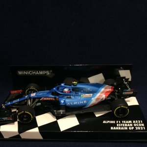 画像: セカンドハンド品●PMA1/43 ALPINE F1 A521 BAHRAIN GP 2021 (E.オコン）#31