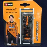 画像: 新品正規入荷品●BURAGO 1/64スケール McLAREN MCL39 （O.ピアストリ) #81