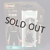 画像: 新品正規入荷品●BURAGO 1/64スケール MERCEDES F1 W16 (G.ラッセル）#63