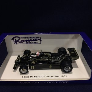 画像: セカンドハンド品●SPARK 1/43 LOTUS FORD 91 1st F1 TEST (中嶋悟）1982 #11
