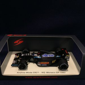 画像: セカンドハンド品●SPARK 1/43 ANDREA MODA S921 NQ MONACO GP 1992 (P.McCARTHY) #35