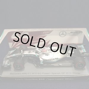 画像: セカンドハンド品●日本グランプリ別注●SPARK 1/43 MERCEDES-AMG W10 WINNER SPANISH GP 2019 (L.ハミルトン）#44