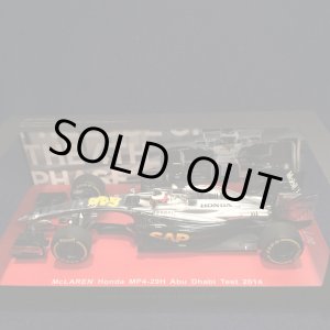 画像: セカンドハンド品●SEVEN COLLECTION別注●SPARK 1/43 McLAREN HONDA MP4-29H ABU DHABI GP TEST 2014 (S.バンドーン）#32