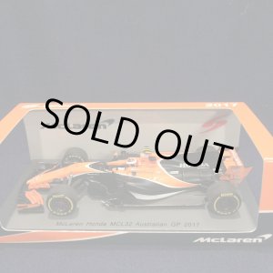画像: セカンドハンド品●SPARK 1/43 McLAREN HONDA MCL32 AUSTRALIAN GP 2017 (S.バンドーン)#2