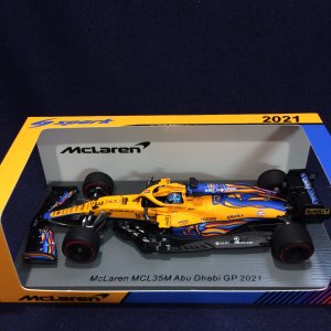 画像: セカンドハンド品●SPARK 1/43 McLAREN MCL35M ABU DHABI GP 2021 (D.リカルド)#3