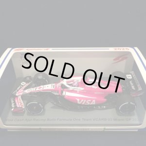 画像: 新品正規入荷品●SPARK 1/43 VISA CASH APP RACING BULLS VCARB 02 MIAMI GP 2025 (I.HADJAR) #6