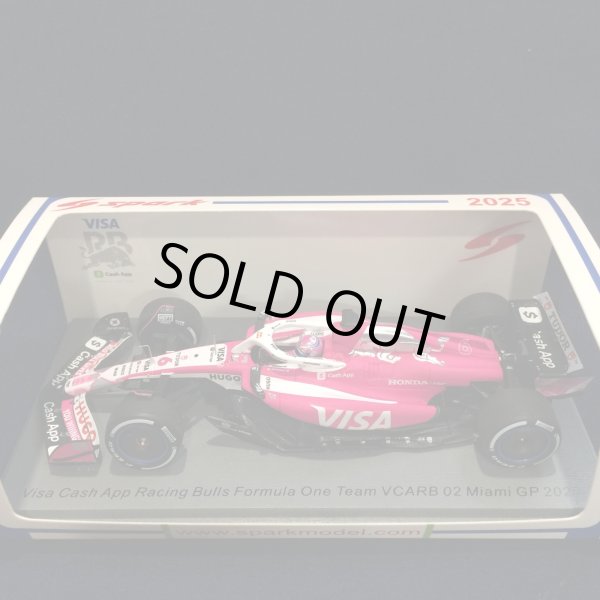 画像1: 新品正規入荷品●SPARK 1/43 VISA CASH APP RACING BULLS VCARB 02 MIAMI GP 2025 (I.HADJAR) #6